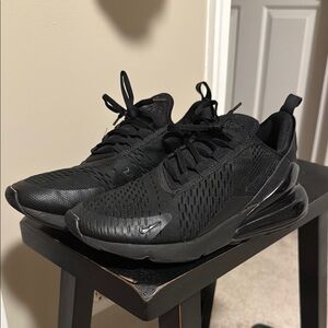 Nike Black AirMax 270 Sneakers